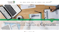 Desktop Screenshot of conzatti.com.br