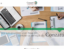 Tablet Screenshot of conzatti.com.br